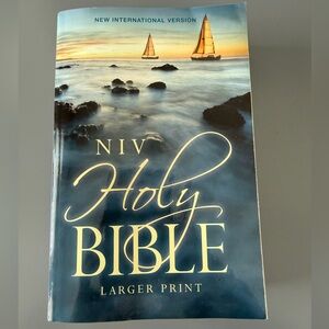 NIV Holy Bible Larger Print New International‎ Version Zondervan